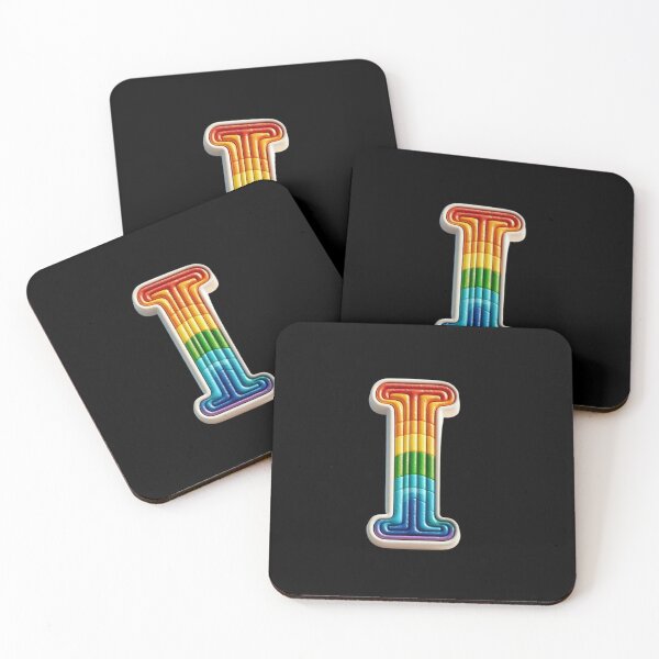 Item preview, Letter I, Rainbow designed and sold by Myra365Art.