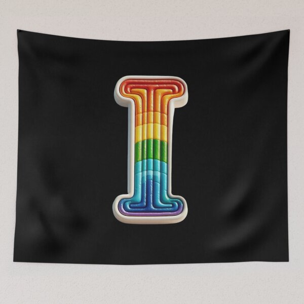 Item preview, Letter I, Rainbow designed and sold by Myra365Art.
