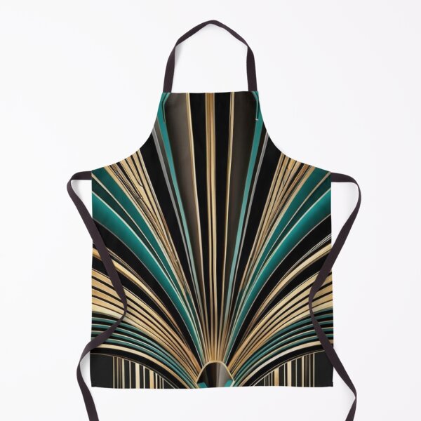 Item preview, Art Deco Nouveau Fan Style Geometric Pattern designed and sold by SloganExpress.