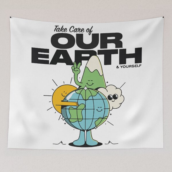Item preview, Take Care of Our Earth designed and sold by Laurastudioart.
