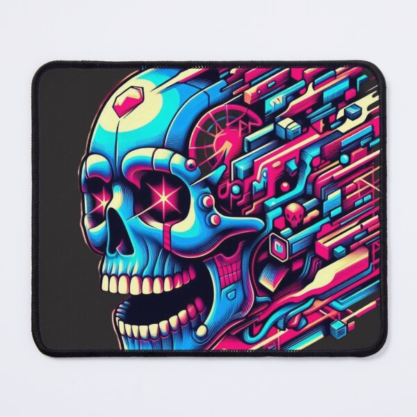 Item preview, Digital Skull Fusion designed and sold by TrippyyThreads.