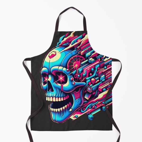 Item preview, Digital Skull Fusion designed and sold by TrippyyThreads.