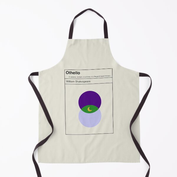 Item preview, Othello Shakespeare Minimalist Abstract Art Design designed and sold by kakarikihill.