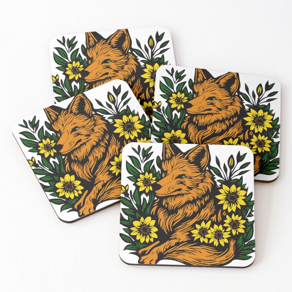 Artikelvorschau, Blumenfuchs entworfen und verkauft von BubbledBuddies.