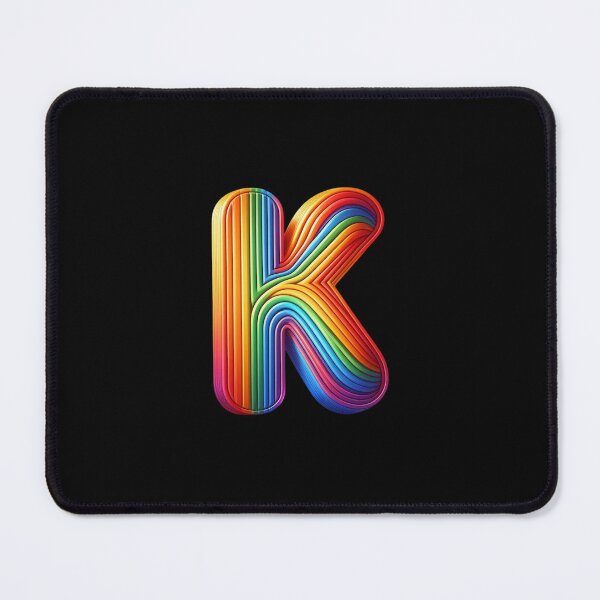 Item preview, Letter K, Rainbow designed and sold by Myra365Art.