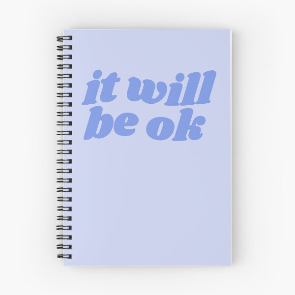 Item preview, It will be ok - blue quote designed and sold by Cre8iveCat.