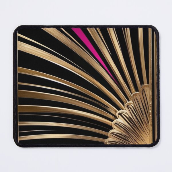 Item preview, Art Deco Nouveau Fan Style Geometric Pattern designed and sold by SloganExpress.