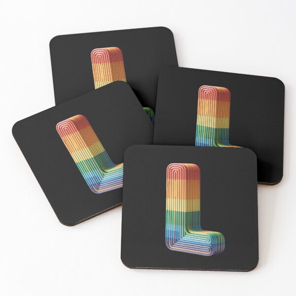 Item preview, Letter L, Rainbow designed and sold by Myra365Art.
