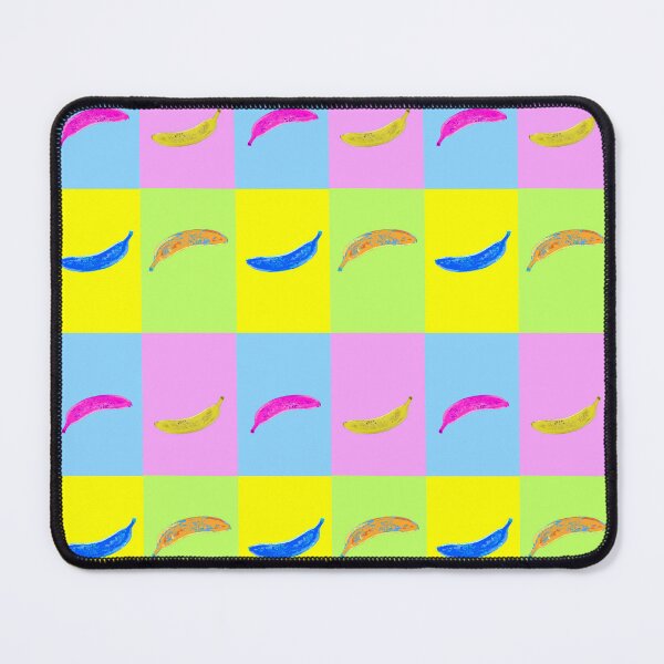 Item preview, Colorful Banana Pattern in Pop Art Style designed and sold by Lily Rose Doodle.