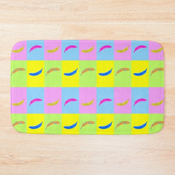 Artikelvorschau, Buntes Bananenmuster im Pop-Art-Stil entworfen und verkauft von Lily Rose Doodle.