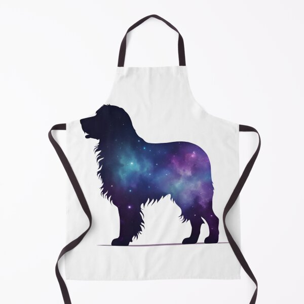 Item preview, Bergamasco Shepherd Silhouette with Galaxy Pattern - Cosmic Dog Design designed and sold by GoodyPaws.
