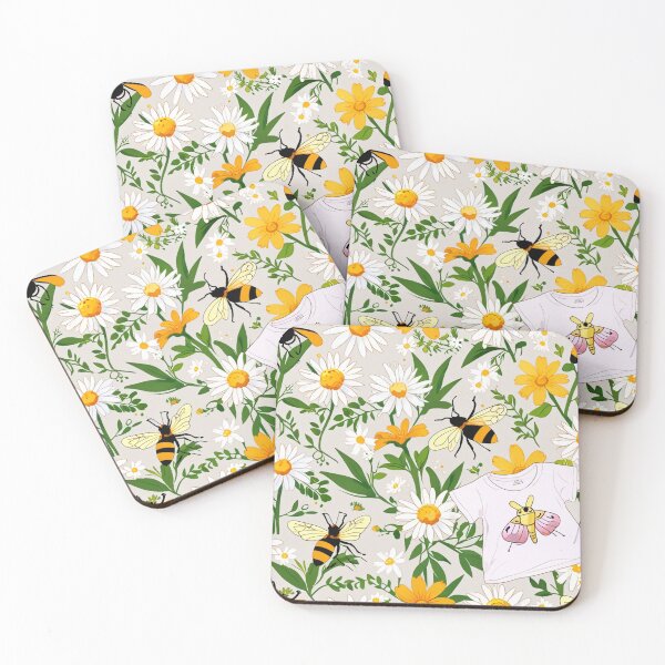 Item preview, Cutest insects with flowers. designed and sold by PatDoArt.