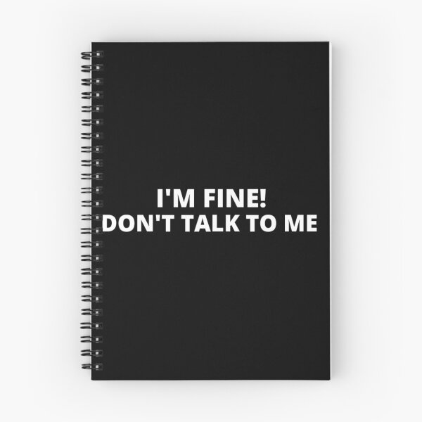 Item preview, I'm fine t-shirt tee top shirt designed and sold by OAKDEN.