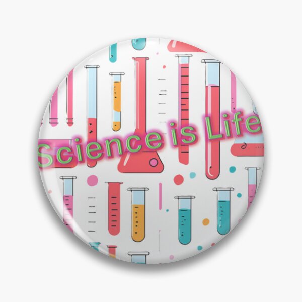 Item preview, Science is Life with Test Tubes, for Scientists designed and sold by Lydia Castille.
