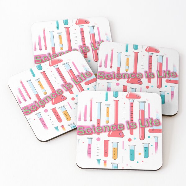 Item preview, Science is Life with Test Tubes, for Scientists designed and sold by Lydia Castille.