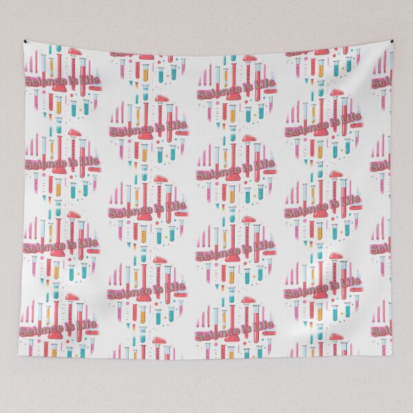 Item preview, Science is Life with Test Tubes, for Scientists designed and sold by Lydia Castille.