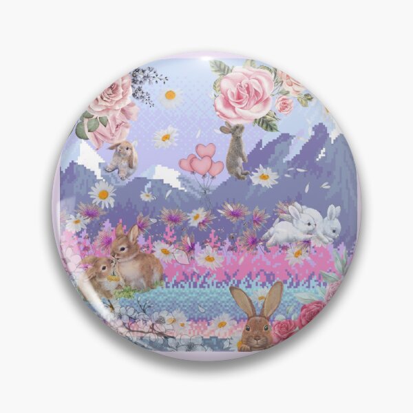 Item preview, Rabbit flowerbed heaven designed and sold by MIA-DABA.