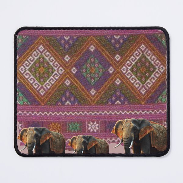 Item preview, Thailand: Elephant Parade with Thai Textiles designed and sold by Tonphiarts.
