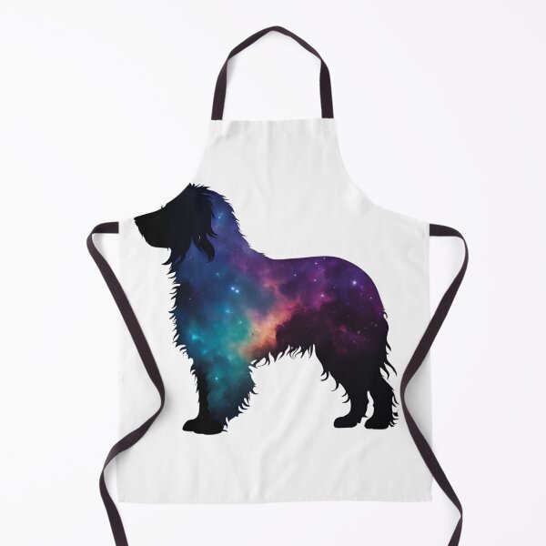 Item preview, Bergamasco Shepherd Silhouette with Galaxy Pattern - Cosmic Dog Design designed and sold by GoodyPaws.