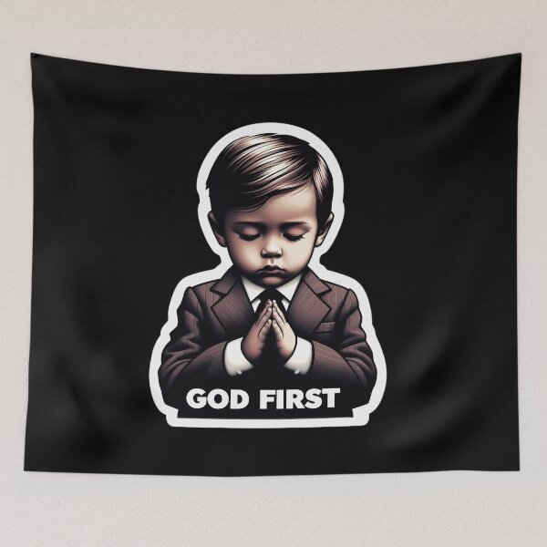 Item preview, God First: Little Boy Praying II designed and sold by Takin-Thepiss.