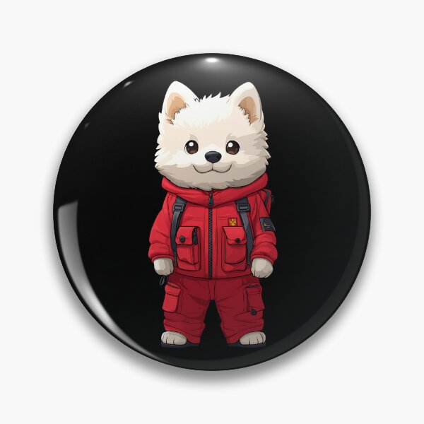 Item preview, Cure Dog In Redsuit designed and sold by We-Ai-Art.