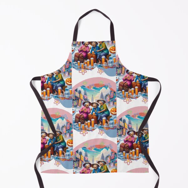Item preview, Thailand: Joyful Thai Elderly with Halloween Twist designed and sold by Tonphiarts.