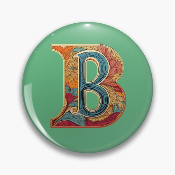 Item preview, Bold and Bold: Powerful Letter B Typography designed and sold by HannoJuneShop.