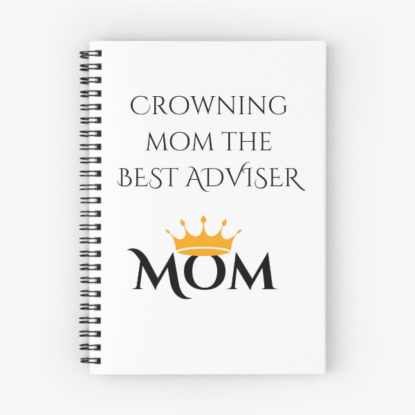Item preview, Crowning mom the best adviser designed and sold by Fiwe.