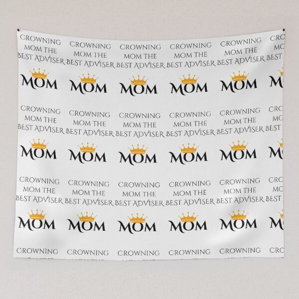 Item preview, Crowning mom the best adviser designed and sold by Fiwe.