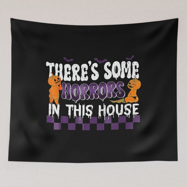 Item preview, There's Some Horrors In This House Halloween Funny Fitness  designed and sold by SavannalCronam.