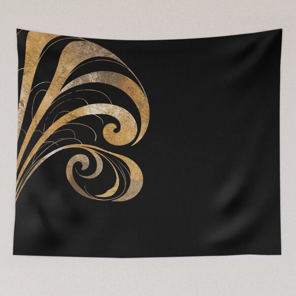 Item preview, Art Deco Nouveau Fan Style Geometric Pattern designed and sold by SloganExpress.