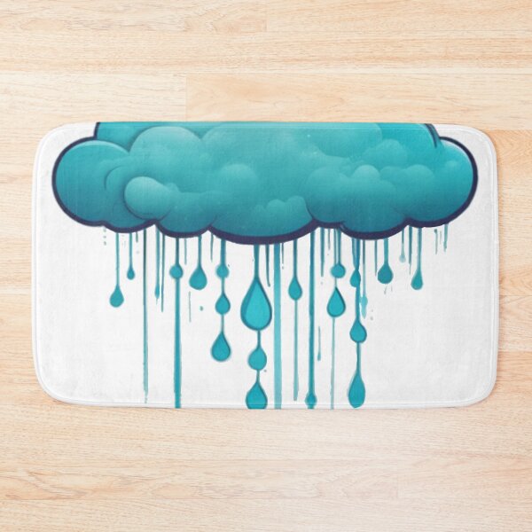 Item preview, Turquoise Rain Cloud 7333 designed and sold by 5C-Artwork.