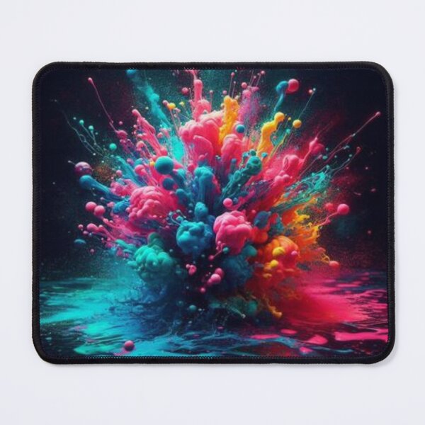 Item preview, A Splash Of Neon Colors On A Dark Background. designed and sold by IrsathThaslima.
