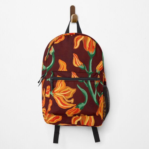 Item preview, Fall Orange Lilies Pattern designed and sold by dmwong.