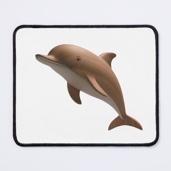 Item preview, "Dolphin Delight in Wooden Art" designed and sold by JAMESAMORN.