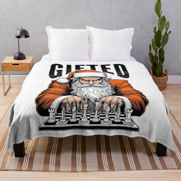Item preview, Santa Claus Playing Chess Gifted Funny Checkmate Christmas designed and sold by GrandeDuc.