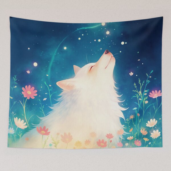 Item preview, Celestial Wolf designed and sold by AshiraCreations.