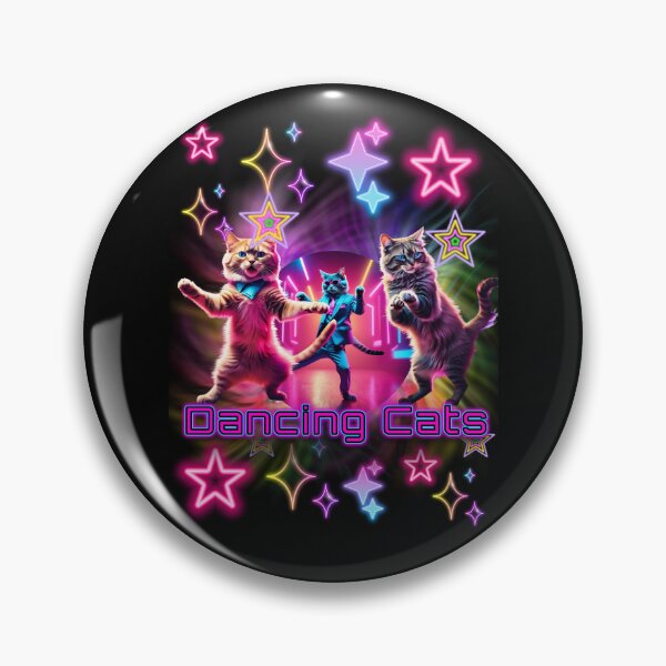 Item preview, Dancing Cats Modern Pop designed and sold by AvrilDesigns06.