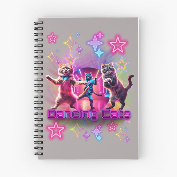 Item preview, Dancing Cats Modern Pop designed and sold by AvrilDesigns06.