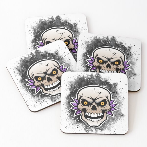 Item preview, Skull t-shirt design, monster, halloween  decoration  designed and sold by NatalkaP.