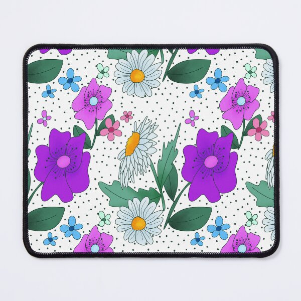 Item preview, Purple floral design designed and sold by Melanie Kelly.