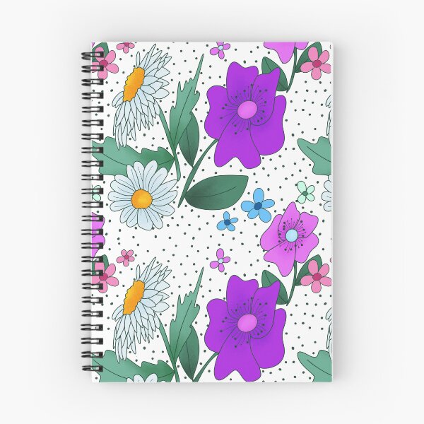 Item preview, Purple floral design designed and sold by Melanie Kelly.