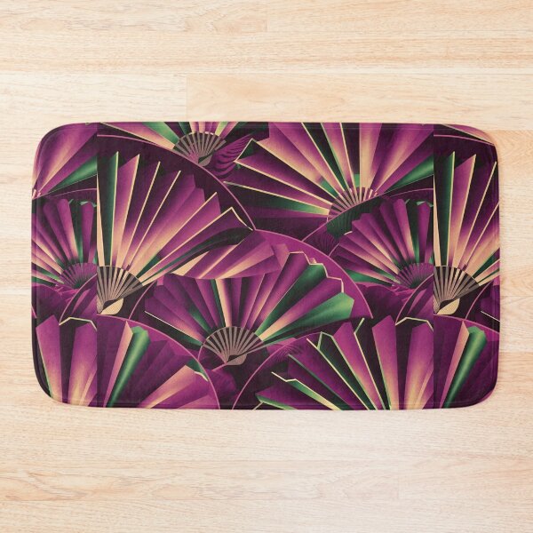 Item preview, Art Deco Nouveau Fan Style Geometric Pattern designed and sold by SloganExpress.