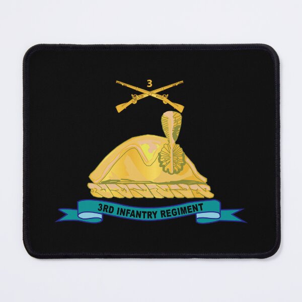 Item preview, Army - 3rd Infantry Regiment w Br - Ribbon designed and sold by Military Insignia Products.
