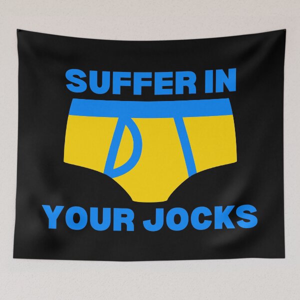 Item preview, Suffer in Your Jocks designed and sold by UNK-Fatigues.