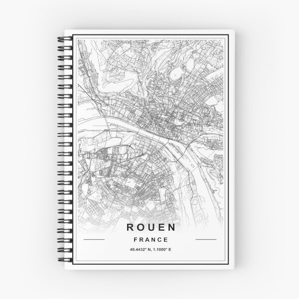 Item preview,  Rouen City Map designed and sold by SHAMPAIN-ART-CO.