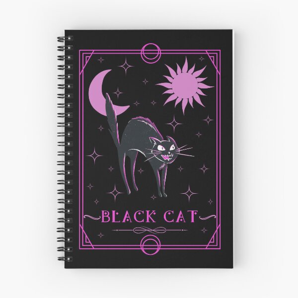 Item preview, Black cat tarot  designed and sold by CreativaNook.
