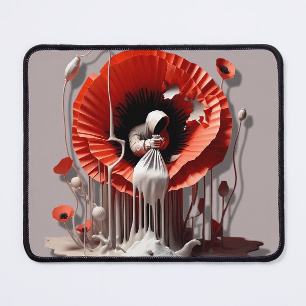 Item preview, Addiction Horror - Opium Poppy, Opiate Drugs, Hoodie Dealer Withdrawal Nightmare, Horror designed and sold by SomniferumWars.