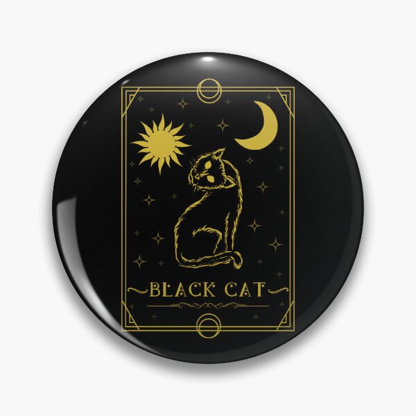 Item preview, Black cat tarot  designed and sold by CreativaNook.