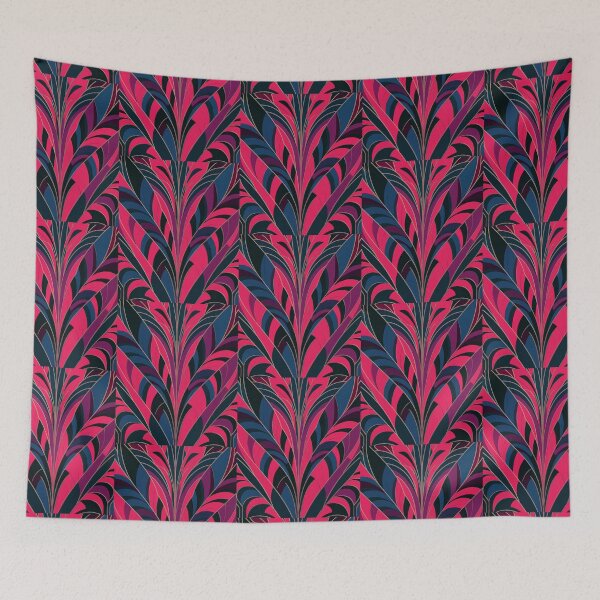 Item preview, Art Deco Nouveau Fan Style Geometric Pattern designed and sold by SloganExpress.